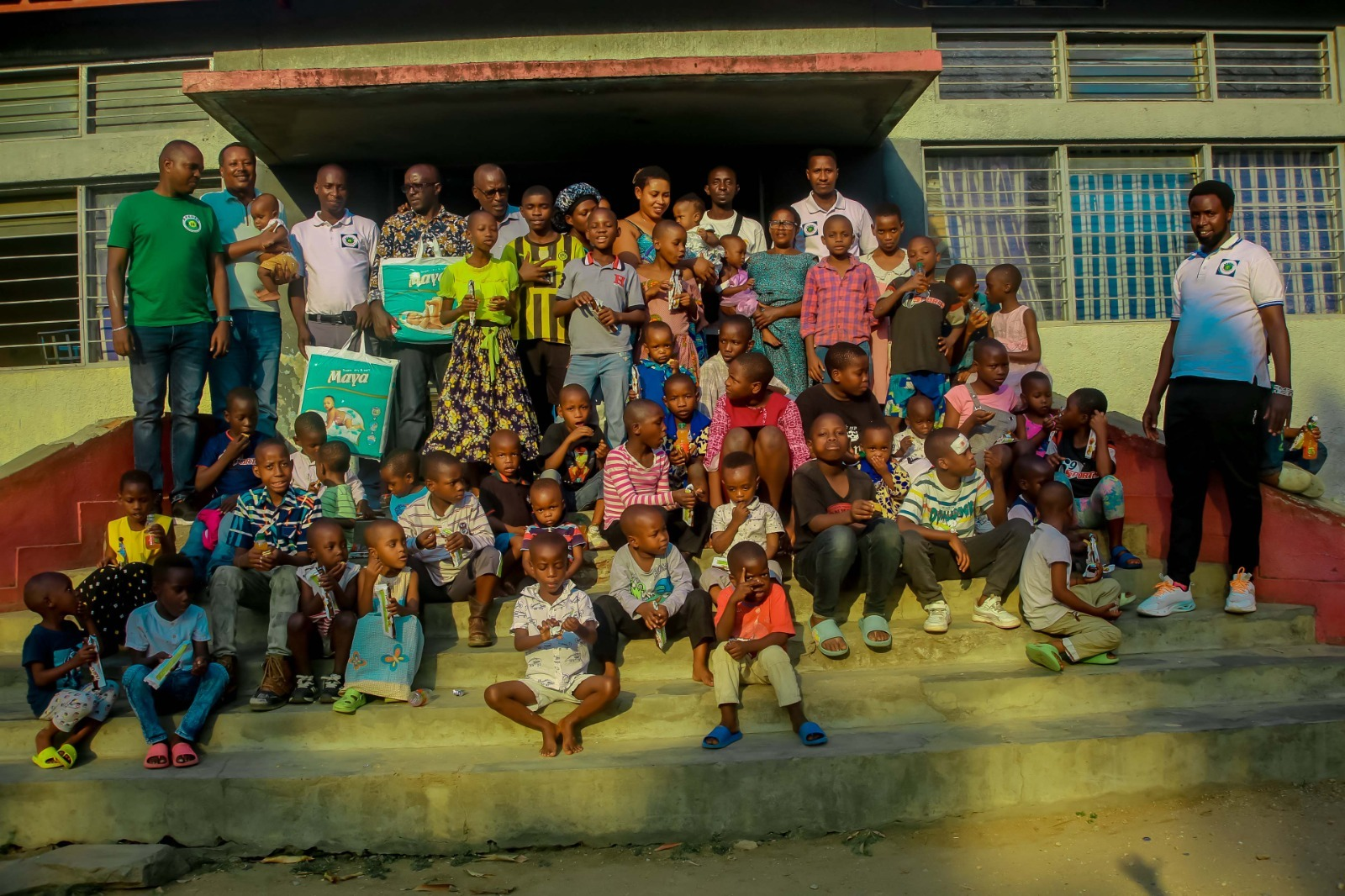 Apedec auprès des enfants internés en orphelinat.